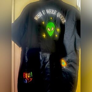 Dolls kill club exx Wish you were queer romper 2x